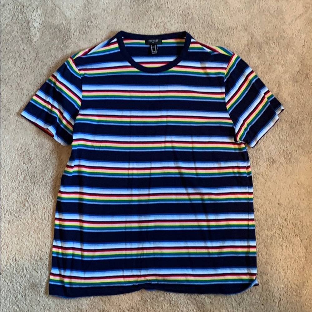 Rainbow stripped t-shirt